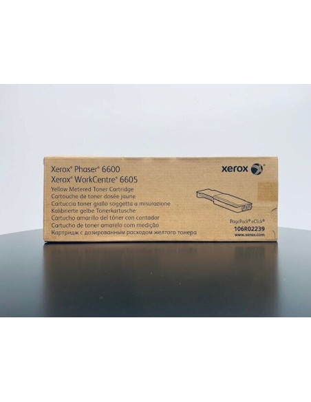 Cartuccia toner giallo - 6605 6600